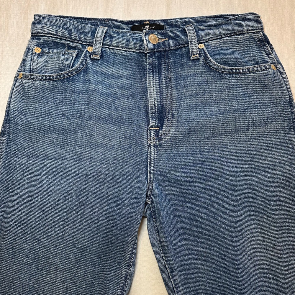 Seven Jeans Dojo Tailorless Wide Leg Trouser Jeans - Picture 5 of 15
